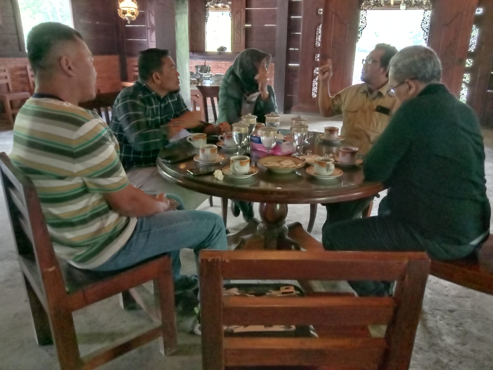 Kunjungan investor di area IAD